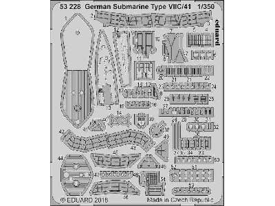German Submarine Type VIIC/41 1/350 - image 1