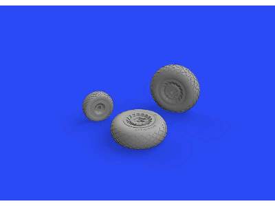 B-25 wheels 1/72 - image 2