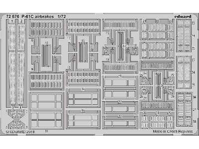 P-61C airbrakes 1/72 - Hobby Boss - image 1