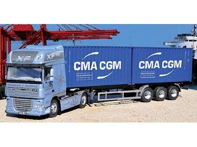 DAF 105 XF w/2 x 20ft containes CMA-CMG - image 1