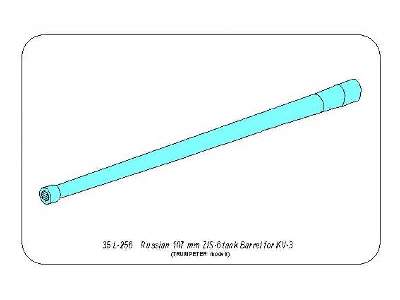 Russian 107 mm ZIS-6 tank barrel for KV-3 - image 9