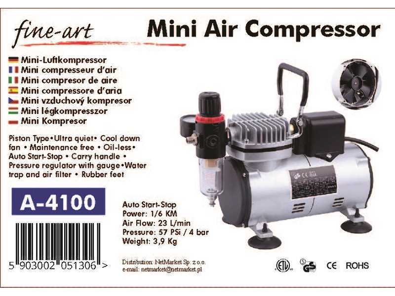 Kompresor Z Wentylatorem A4100 - image 1