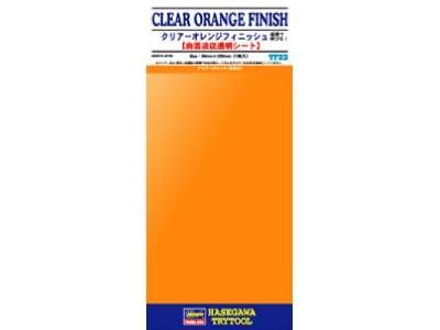 71823  Clear Orange Finish - image 1