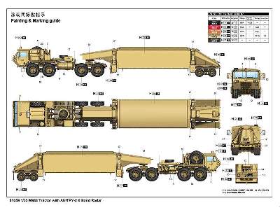 M983 Tractor with AN/TPY-2 X Band Radar  - image 4