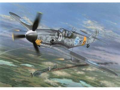 Bf 109G-6 Mersu over Finland - image 1