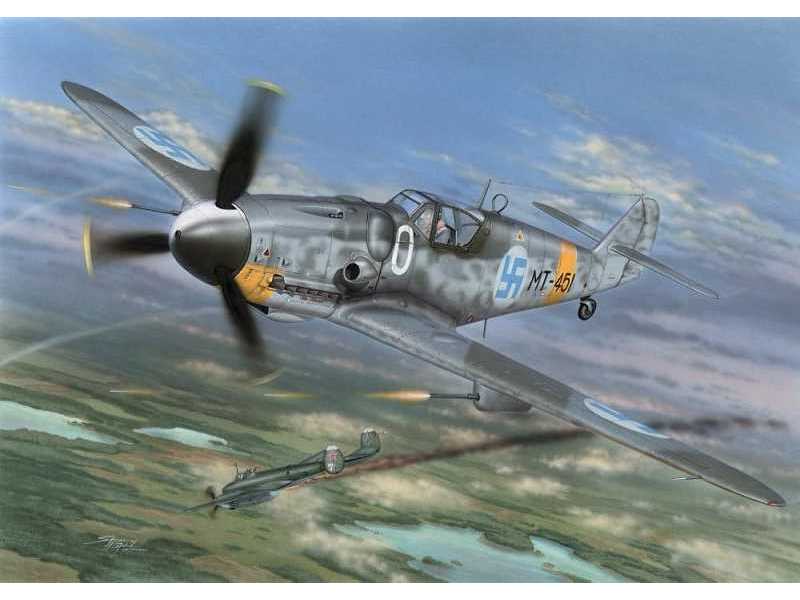 Bf 109G-6 Mersu over Finland - image 1