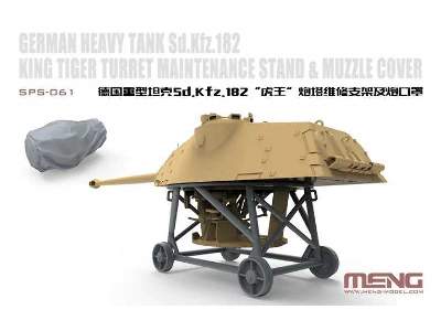 German Heavy Tank Sd.Kfz.182 King Tiger Turret Maintence Stand - image 1