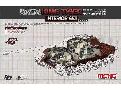 Heavy Tank Sd.Kfz.182 King Tiger Porsche Turret Interior Set - image 1