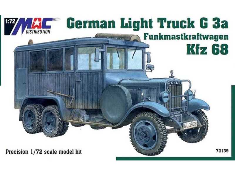 Mercedes Benz G3a German Light Funkmastcraftwagen Kfz. 68 - image 1