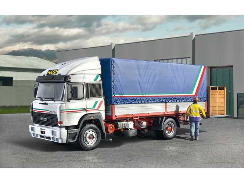 Iveco Turbostar 190-42 Canvas Whit Elevator - image 1