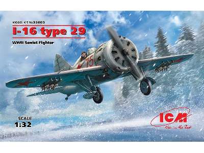 I-16 type 29 - WWII Soviet Fighter - image 1