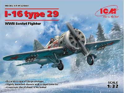 I-16 type 29 - WWII Soviet Fighter - image 12