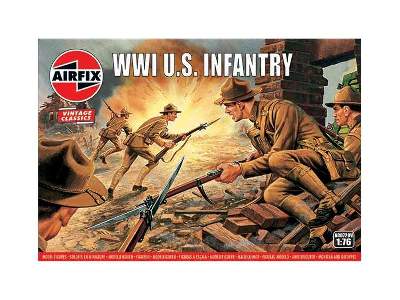 Airfix Vintage Classics - WWI U.S. Infantry - image 1