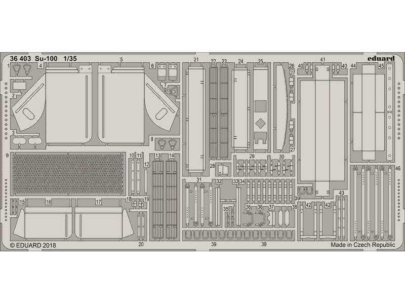 Su-100 1/35 - image 1