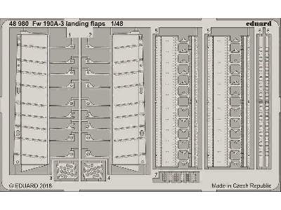 Fw 190A-3 landing flaps 1/48 - image 1