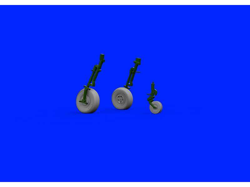 Tempest Mk. V wheels early 1/48 - Eduard - image 1 Tempest Mk. V wheels early 1/48 - Eduard - image 1