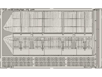 B-52G landing flaps 1/72 - Modelcollect - image 4