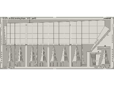 B-52G landing flaps 1/72 - Modelcollect - image 5