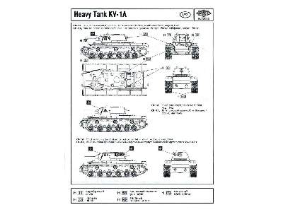 KV-1A Heavy Tank - image 5