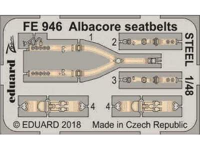 Albacore seatbelts STEEL 1/48 - image 1