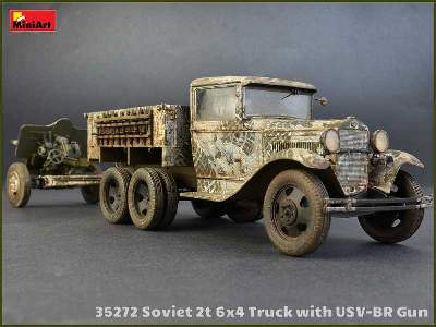 Soviet 2t 6x4 Truck &#038; 76-mm USV-BR Gun - image 32