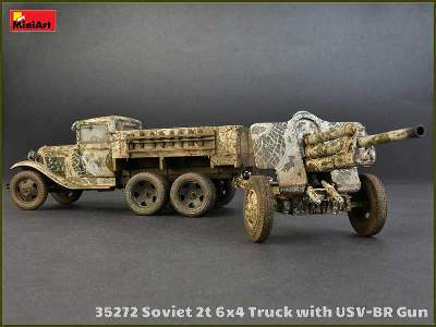 Soviet 2t 6x4 Truck &#038; 76-mm USV-BR Gun - image 33
