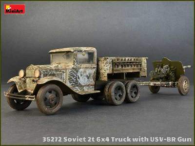 Soviet 2t 6x4 Truck &#038; 76-mm USV-BR Gun - image 34