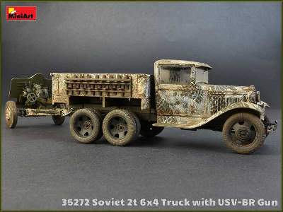 Soviet 2t 6x4 Truck &#038; 76-mm USV-BR Gun - image 35
