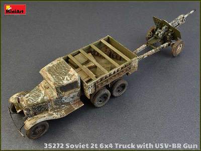 Soviet 2t 6x4 Truck &#038; 76-mm USV-BR Gun - image 36