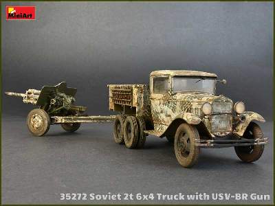 Soviet 2t 6x4 Truck &#038; 76-mm USV-BR Gun - image 40