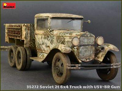 Soviet 2t 6x4 Truck &#038; 76-mm USV-BR Gun - image 41