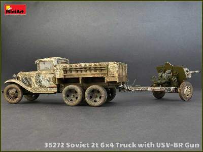 Soviet 2t 6x4 Truck &#038; 76-mm USV-BR Gun - image 42