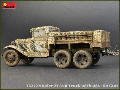 Soviet 2t 6x4 Truck &#038; 76-mm USV-BR Gun - image 43