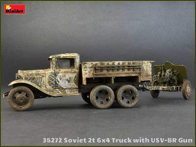Soviet 2t 6x4 Truck &#038; 76-mm USV-BR Gun - image 44