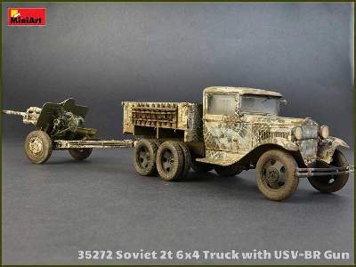 Soviet 2t 6x4 Truck &#038; 76-mm USV-BR Gun - image 45