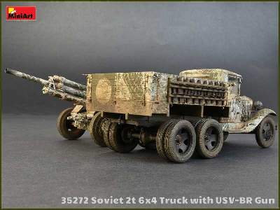 Soviet 2t 6x4 Truck &#038; 76-mm USV-BR Gun - image 46