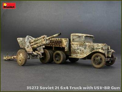 Soviet 2t 6x4 Truck &#038; 76-mm USV-BR Gun - image 48