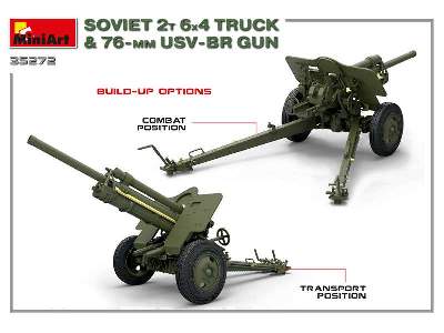 Soviet 2t 6x4 Truck &#038; 76-mm USV-BR Gun - image 52