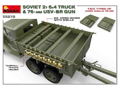 Soviet 2t 6x4 Truck &#038; 76-mm USV-BR Gun - image 54