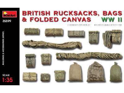 British Rucksacks, Bags &#038; Folded Canvas WW2 - image 1