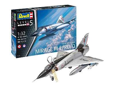 Dassault Mirage III R 1/100 model kit France 