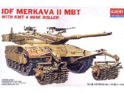 MERKAVA II MBT with mine roller - image 1