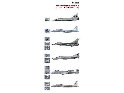 U.S. Modern AircRAFt 2 Set - image 2