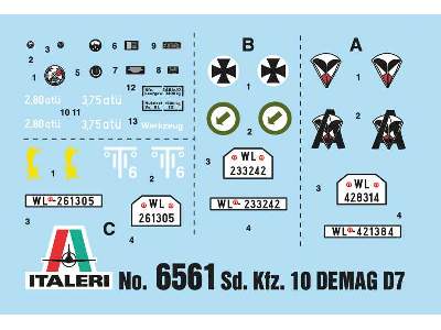 Sd.Kfz. 10 Demag D7 with German Paratroops - image 3