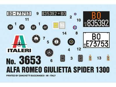 Alfa Romeo Giulietta Spider 1300 - image 12