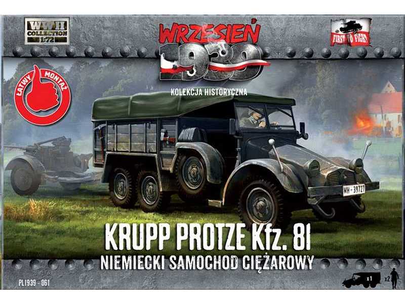 Krupp-Protze Kfz. 81 German Truck - image 1