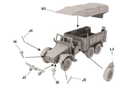 Krupp-Protze Kfz. 81 German Truck - image 5