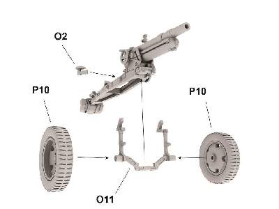 Skoda 100mm Howitzer on DS wheels - image 4
