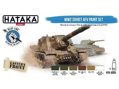 WW2 Soviet Afv Paint Set - image 1