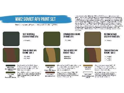 WW2 Soviet Afv Paint Set - image 2